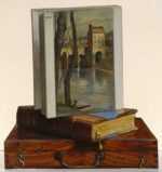 Mixed media by Daniel Solnon: Homage to Corot, represented by Childs Gallery