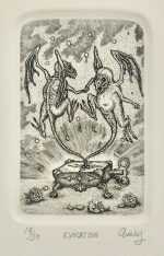 Print by David Avery: Evocation, available at Childs Gallery, Boston