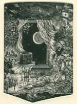 Print by David Avery: The Anatomy of Melancholy, or "Le Fromage Reste Seul", available at Childs Gallery, Boston