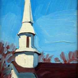 Painting by David D. Howlett: Aspire, represented by Childs Gallery