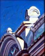 Painting by David D. Howlett: Comercio de Espana, represented by Childs Gallery