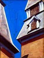 Painting by David D. Howlett: Dually, represented by Childs Gallery