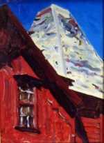 Painting by David D. Howlett: Hot Top, represented by Childs Gallery