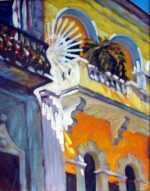 Painting by David D. Howlett: Kruger, represented by Childs Gallery