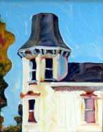 Painting by David D. Howlett: Mauve Over, represented by Childs Gallery