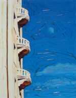 Painting by David D. Howlett: Romeo, Romeo, Romeo, represented by Childs Gallery