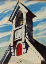 Painting by David D. Howlett: Spirit Door, represented by Childs Gallery