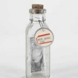 Mixed Media By Don Joint: Boys In A Bottle: For Home Use At Childs Gallery