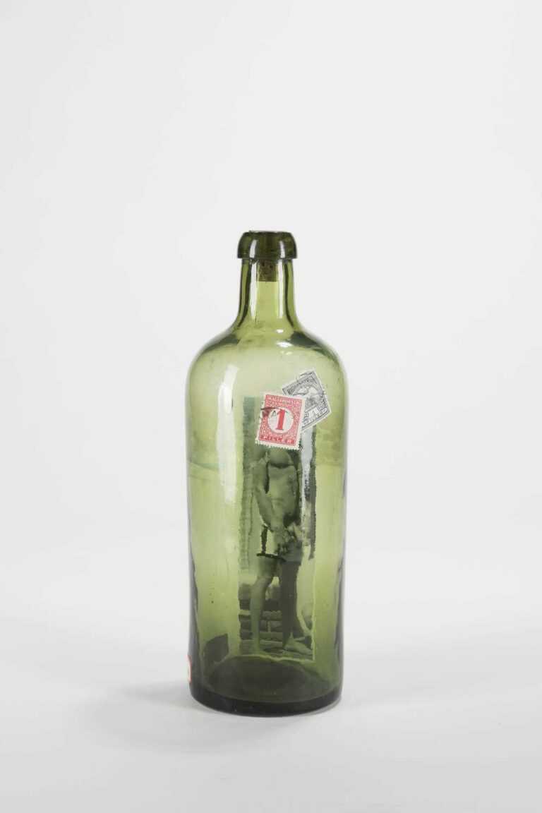 Mixed Media By Don Joint: Boys In A Bottle: My No. I Filler At Childs Gallery