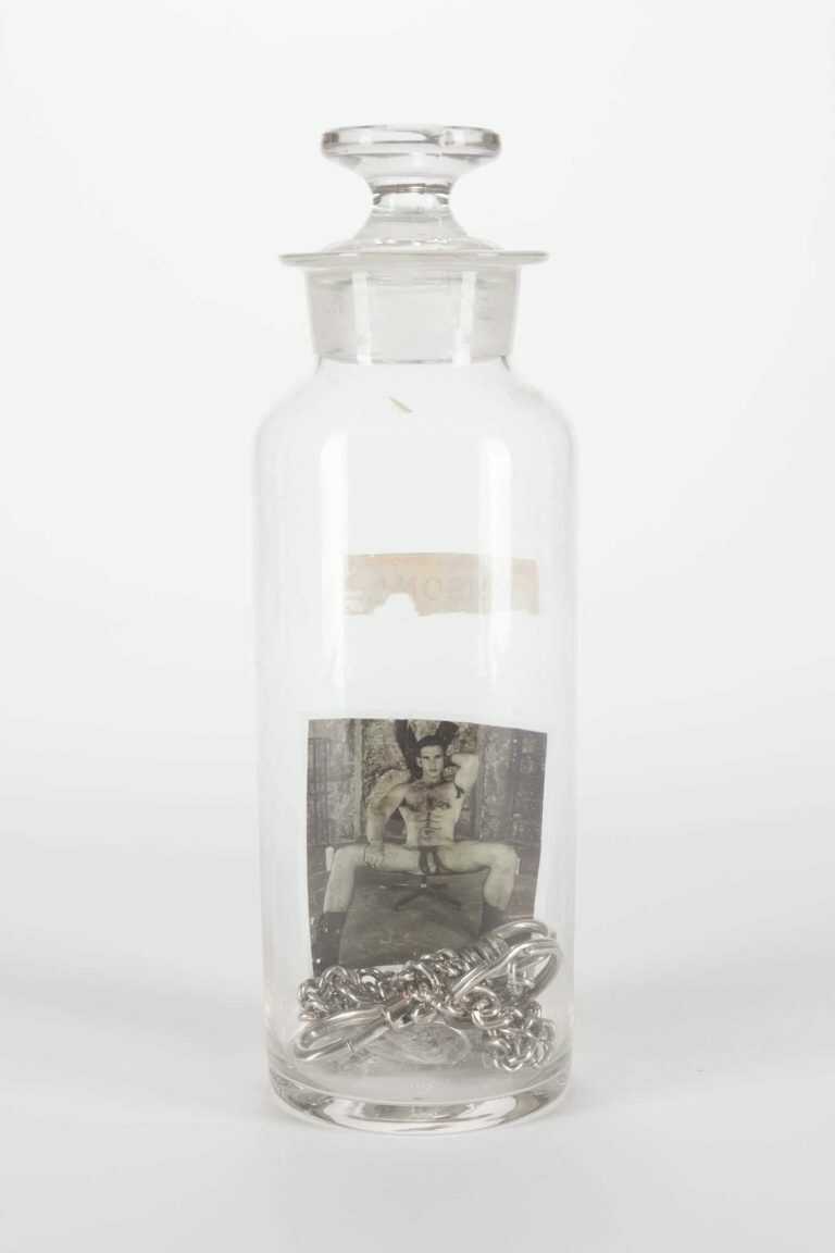 Mixed Media By Don Joint: Boys In A Bottle: Poison At Childs Gallery