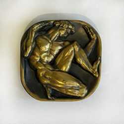 Sculpture by Donald De Lue: Bursting the Bounds, Society of Medalists, 111th issue, available at Childs Gallery, Boston