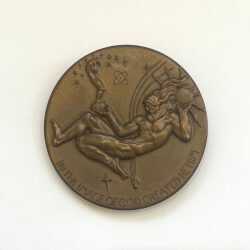 Sculpture by Donald De Lue: The Creation, Society of Medalists, 56th Issue, available at Childs Gallery, Boston