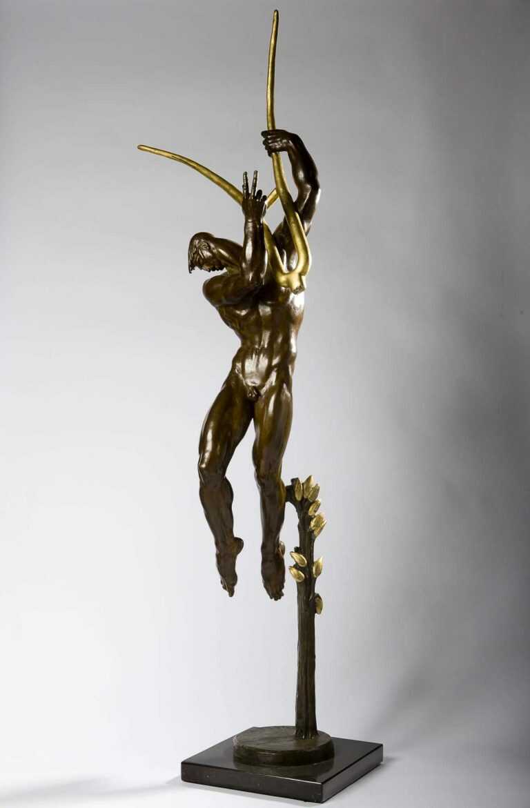 Sculpture By Donald De Lue: Orpheus At Childs Gallery