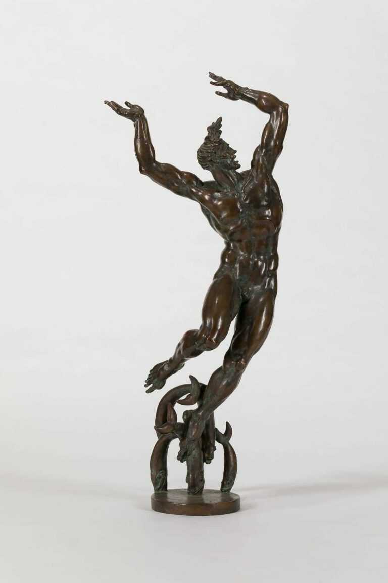 Sculpture By Donald De Lue: Poseidon At Childs Gallery