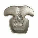 Sculpture By Dudley Vaill Talcott: Ashtray With Girl Sitting On Heels At Childs Gallery
