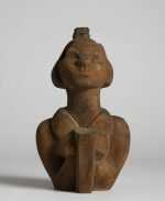 Sculpture By Dudley Vaill Talcott: Head Of Norwegian Girl At Childs Gallery