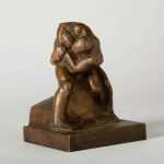 Sculpture By Dudley Vaill Talcott: Hip Lock At Childs Gallery