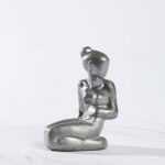 Sculpture By Dudley Vaill Talcott: [kneeling Woman] At Childs Gallery