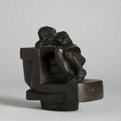 Sculpture By Dudley Vaill Talcott: Resting Between Poses At Childs Gallery