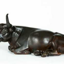 Sculpture By Dudley Vaill Talcott: The Ox At Childs Gallery