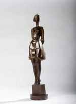 Sculpture By Dudley Vaill Talcott: Waitress At Childs Gallery