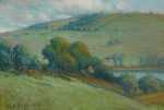 Painting by Edward A. Page: [New England Hillsides], represented by Childs Gallery