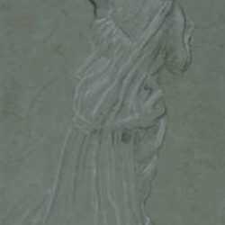 Drawing by Elihu Vedder: Sketch for First Pleiades, represented by Childs Gallery