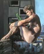 Mixed Media by Esteban Chavez: Chad Hell's Kitchen, available at Childs Gallery, Boston