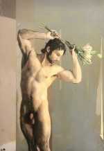 Mixed Media by Esteban Chavez: Fleur, available at Childs Gallery, Boston