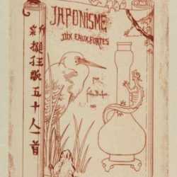 Print by Félix Buhot: Japonisme: Titre, represented by Childs Gallery