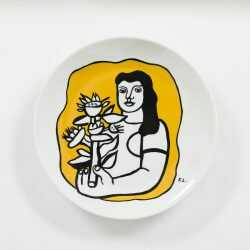 Sculpture by Fernand Léger (after): Plate, available at Childs Gallery, Boston