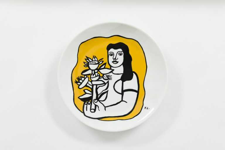 Sculpture by Fernand Léger (after): Plate, available at Childs Gallery, Boston