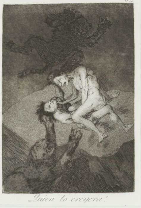 Print by Francisco José de Goya y Lucientes: Quien Lo Creyera!, represented by Childs Gallery