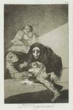 Print By Francisco José De Goya Y Lucientes: El Vergonzoso At Childs Gallery