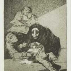 Print By Francisco José De Goya Y Lucientes: El Vergonzoso At Childs Gallery