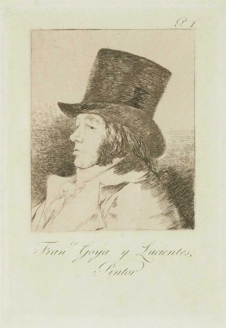 Print By Francisco José De Goya Y Lucientes: Francisco Goya Y Lucientes, Pintor At Childs Gallery