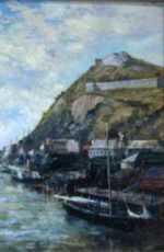 Painting by Frank Henry Shapleigh: The Citadel, Quebec, represented by Childs Gallery