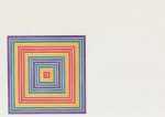 Print By Frank Stella: Honduras Lottery Co., From Multicolored Squares, State Ii At Childs Gallery