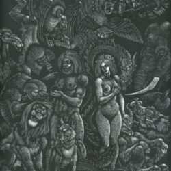 Print by Fritz Eichenberg: Fables with a Twist: The Bite, represented by Childs Gallery