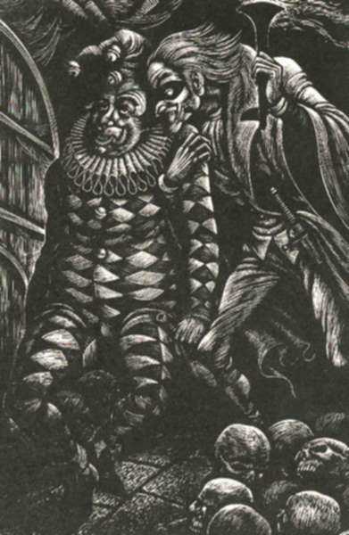 Print by Fritz Eichenberg: Tales of Poe (The Cask of Amontillado), represented by Childs Gallery