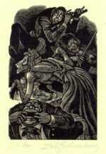 Print by Fritz Eichenberg: Tales of Poe (The System of Dr. Tarr and Professor Fether), represented by Childs Gallery