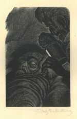 Print by Fritz Eichenberg: Tales of Poe (The Tell-Tale Heart), represented by Childs Gallery