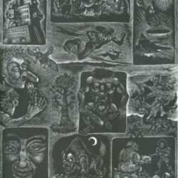 Print by Fritz Eichenberg: The Adventures of Simplicius Simplicissimus: A Pilgrim's Tal, represented by Childs Gallery