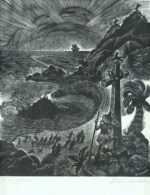 Print by Fritz Eichenberg: The Adventures of Simplicius Simplicissimus: The End of the , represented by Childs Gallery