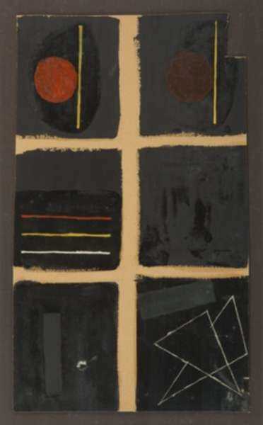 Painting by Fritz Levedag: Windows, represented by Childs Gallery
