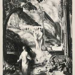 Print by George Bellows: Farewell to Utopia, available at Childs Gallery, Boston