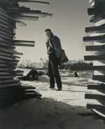 Photograph by George Platt Lynes: [Chuck Howard in Provincetown], available at Childs Gallery, Boston