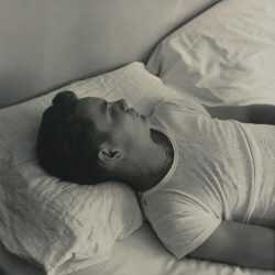 Photograph by George Platt Lynes: [Chuck Howard Resting], available at Childs Gallery, Boston