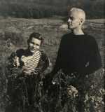 Photograph by George Platt Lynes: [Self portrait with Chuck Howard], available at Childs Gallery, Boston