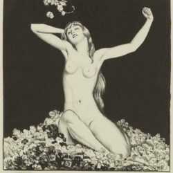 Print by George H. Evans: Maytime, represented by Childs Gallery